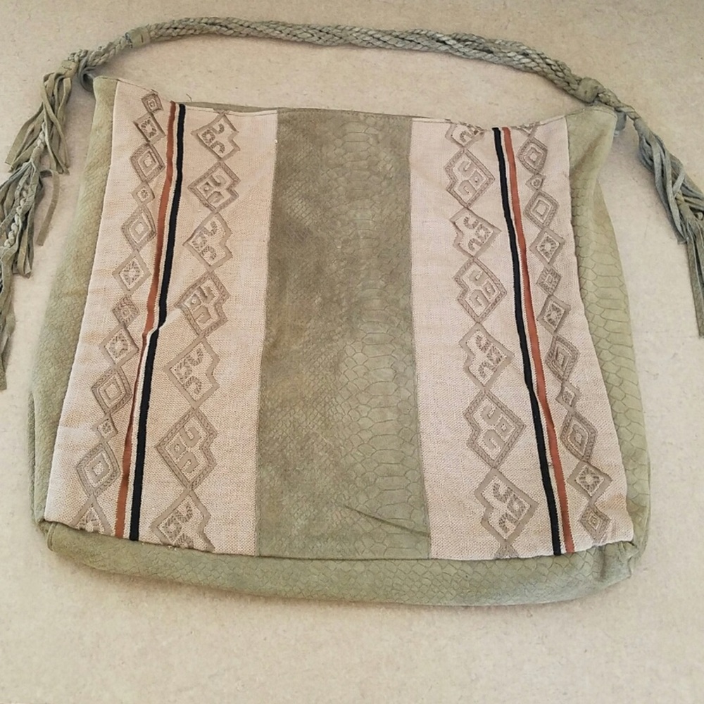 Authentic Leather Free People Tote/Bag